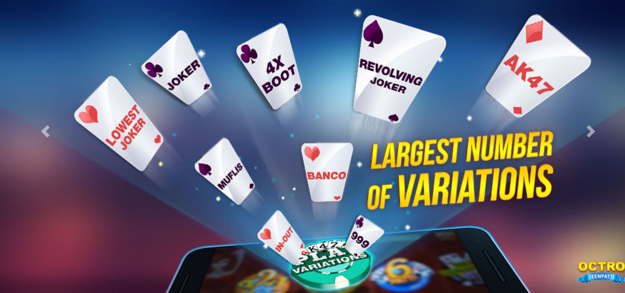 Join Teenpatti to get welcome bonus